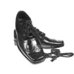 Premium Quality Scottish Black Ghillie Brogues for Sale Design 1