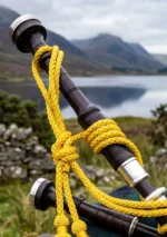 Scottish Gold Silk Bagpipe Cords