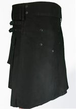 Diseño de color negro de la falda utilitaria de la mejor calidad 1