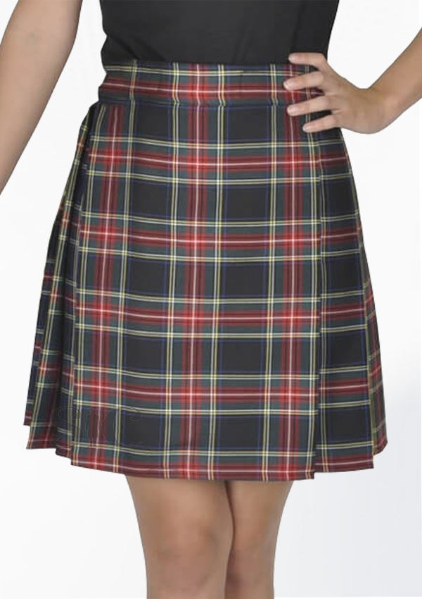 Diseño de falda escocesa de la mejor calidad 15