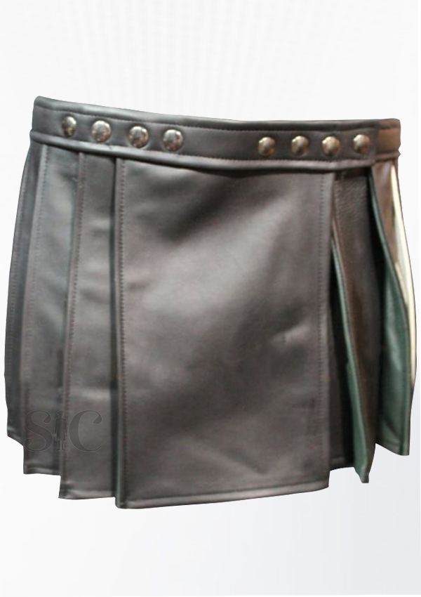 Best Quality Swanky Leather kilt Design 5