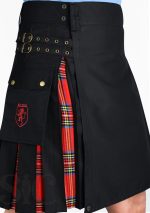 Diseño de falda escocesa arcoíris de la mejor calidad 11