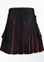Diseño de falda escocesa arcoíris de la mejor calidad 11