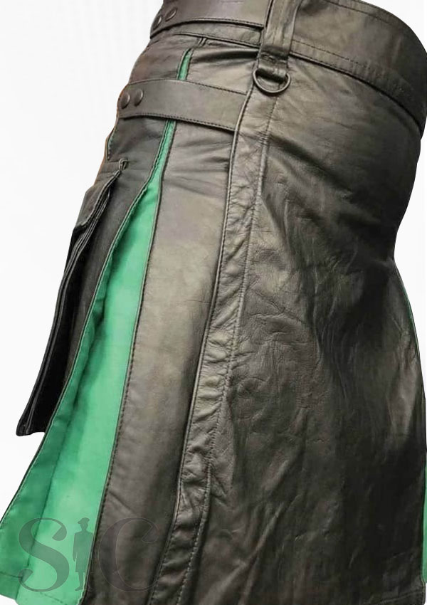ARTISTRY Hybrid Leather Kilt Design 32