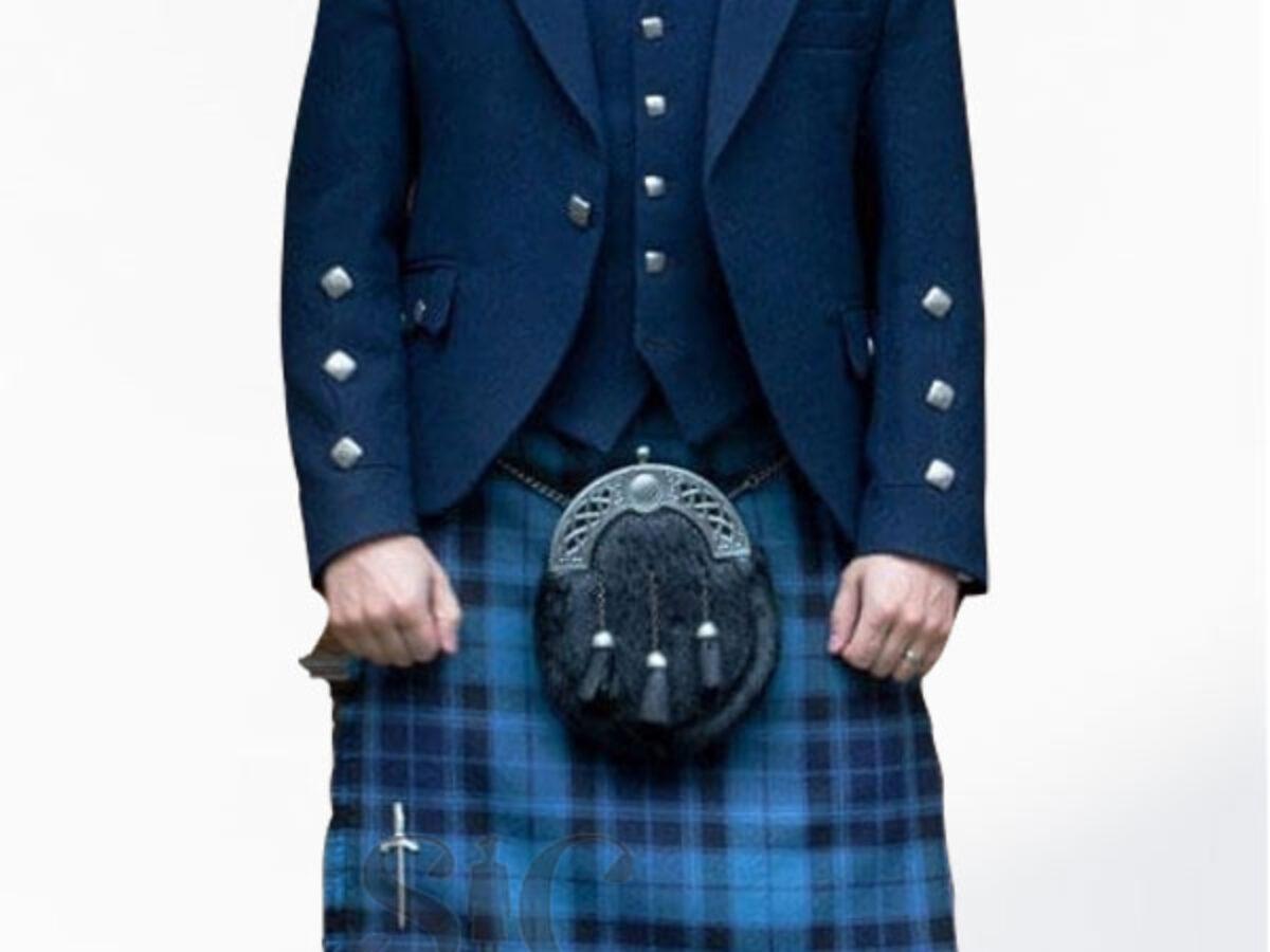 ExHire Navy Prince Charlie Jacket & Vest Scottish Made limited sizes available 