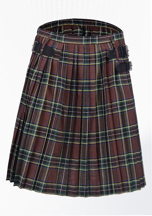 Diseño de falda escocesa ajustable de la mejor calidad 4