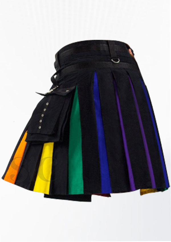 Premium Quality Rainbow Kilt Design 2