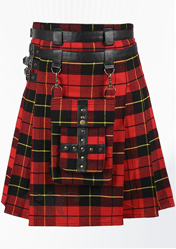 Diseño de falda escocesa de tartán de la mejor calidad 96