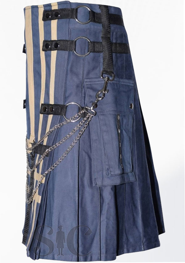Best Quality Utility Kilt With Chains Design 51