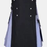 Black & Grey Hybrid Kilt