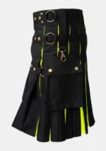 Black Perot Hybrid Kilt Left