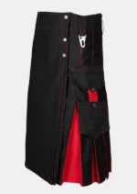 Black & Red Hybrid Kilt