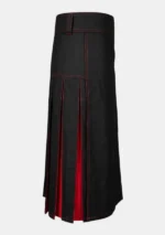 Black & Red Hybrid Kilt Right