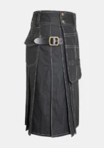 Black Work Utility Kilt Right