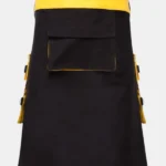 Black & Yellow Hybrid Kilt