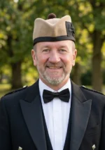 Brown Glengarry Hat Front View