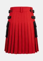 Canadian Flag Kilt Back