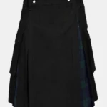 Classic Black Watch Tartan Hybrid Kilt