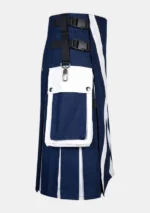 Classic Blue & White Utility Kilt Right