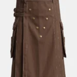 Classic Brown Hybrid Kilt
