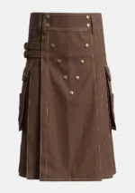 Classic Brown Hybrid Kilt