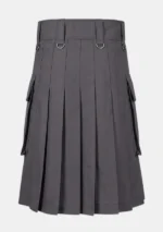 Classic Grey Hiking Kilt Back