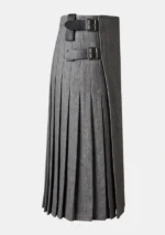 Classic Grey Utility Kilt Left