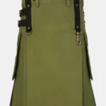 Classic Olive Green Utility Kilt