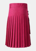 Classic Pink Utility Kilt Back