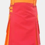 Classic Red & Orange Utility Kilt
