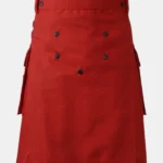 Classic Red Utility Kilt