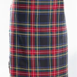 Custom Made Black Stewart Tartan Kilt