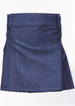 Diseño de falda escocesa utilitaria azul oscuro para mujer 2
