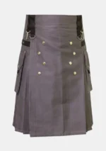 Dark Grey Utility Kilt