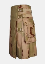Desert Camouflage Utility Kilt Left