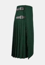 Green Cotton Utility Kilt Right