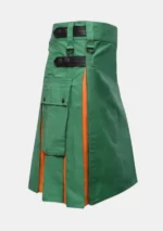 Green & Orange Hybrid Kilt Right