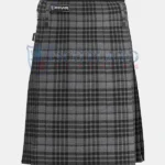 Grey Watch Tartan Kilt Front
