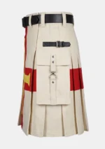 Guernsey Flag Kilt Left