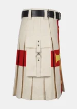 Guernsey Flag Kilt Right