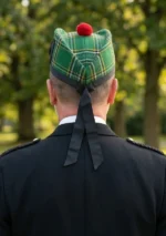 Irish National Glengarry Hat Back View