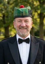 Irish National Glengarry Hat Front View