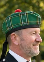 Irish National Glengarry Hat with Pom