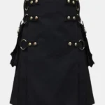 Jet Black Gothic Kilt