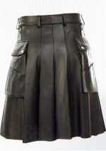 Leather Kilt For Active Men Design 34