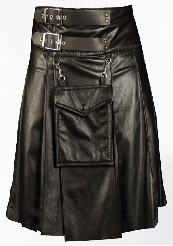 Marauder Leather Kilt Scotland Design 27