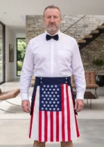 Men's American Flag Kilt