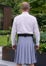 Men's Black & Grey Hybrid Kilt Back