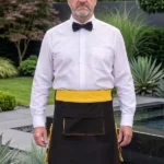 Men's Black & Yellow Hybrid Kilt