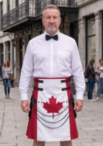 Men's Canadian Flag Hybrid Kilt